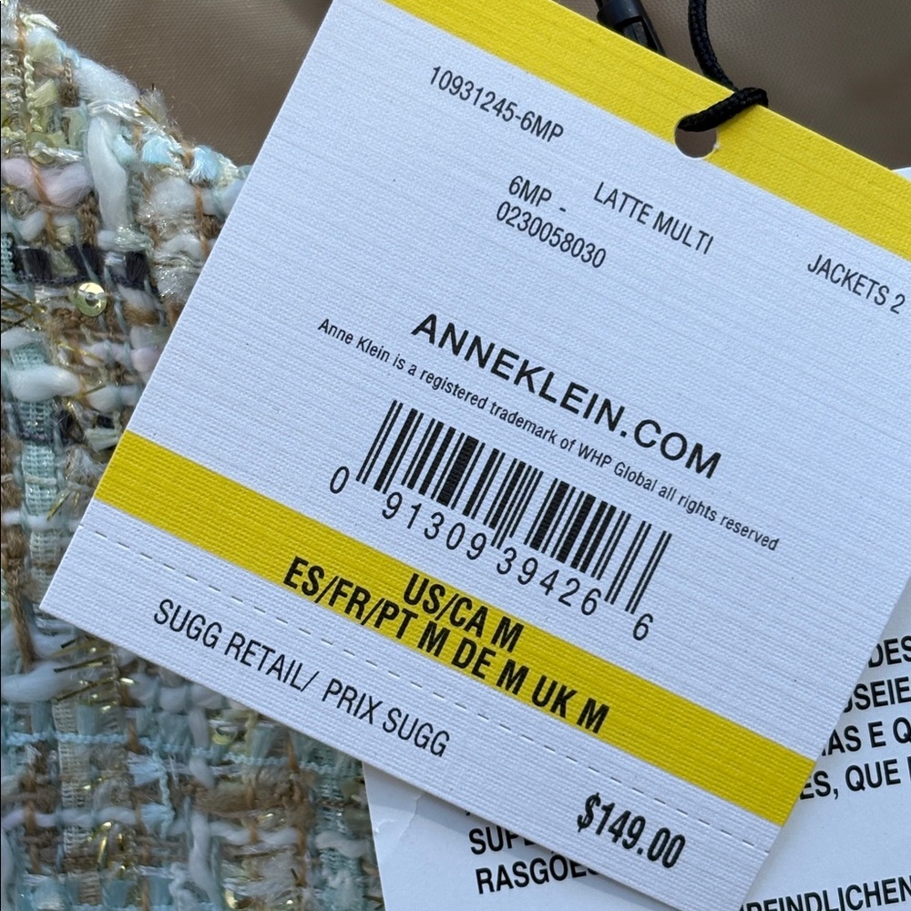 Anne Klein medium blazer. NWT!! - Picture 4 of 9